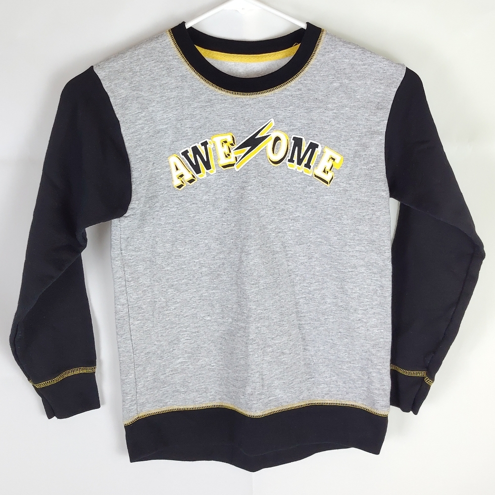 Hanes Sweatshirt Pullover Boys M Fall Casual Winter Kidcore School Loungewear